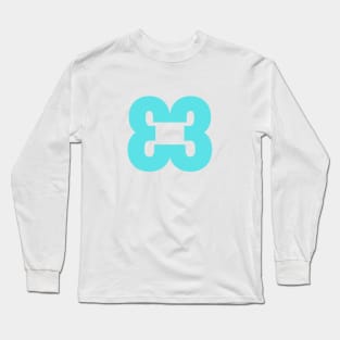 Mirrored Puzzle Design (3) Long Sleeve T-Shirt